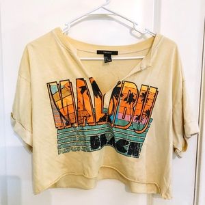 “Malibu” crop top